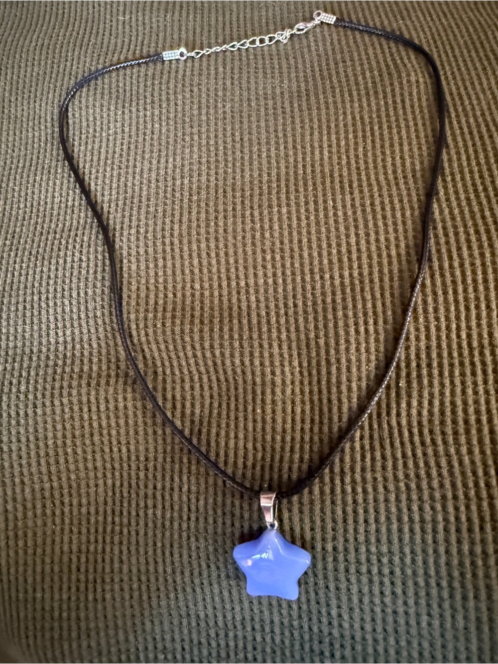 Blue Star Pendant Necklace - Women Jewelry
